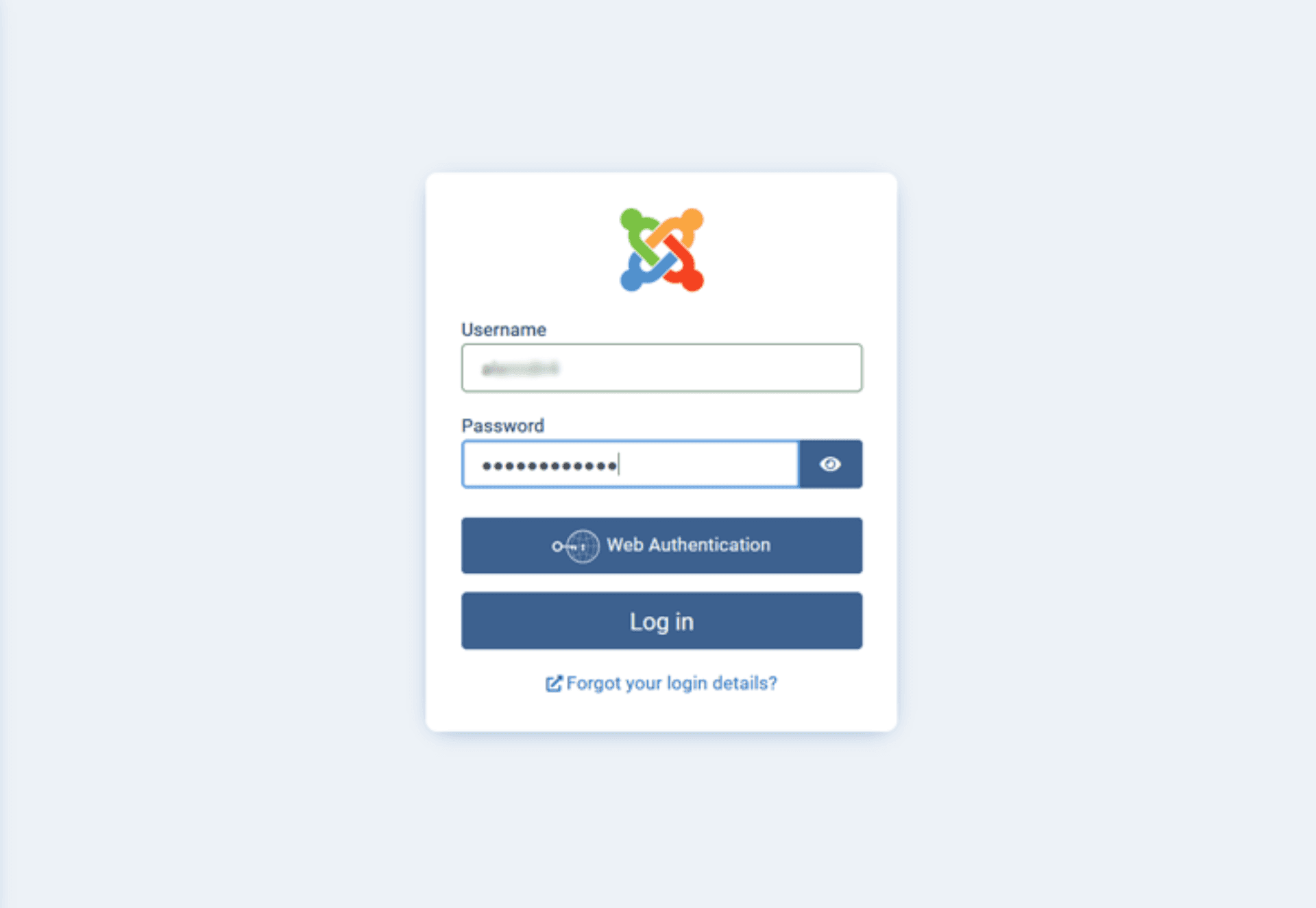 Joomla Admin Login